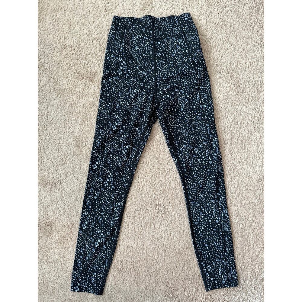 Sweaty Betty Womens XXS Polka Dot Print Leggings Compression cropped workout